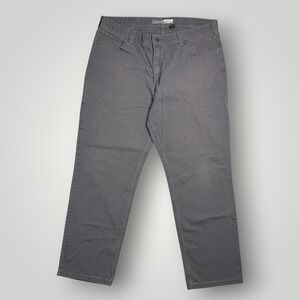 Carhartt Mens 40x32‎ Pants Relaxed Fit Gray Casual Canvas Work Pants